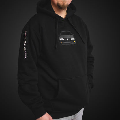 Czarna bluza premium z Twoim haftem